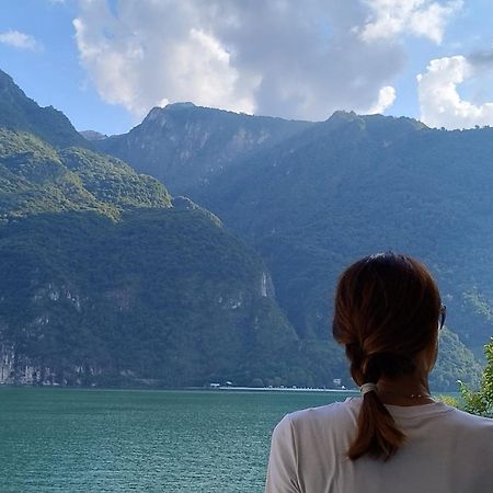 Lake Como Casa La Rosa Abbadia Lariana Kültér fotó