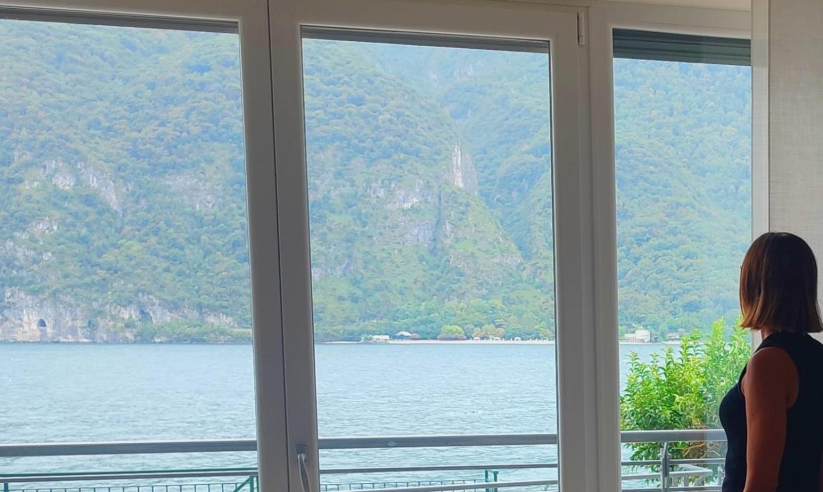 Lake Como Casa La Rosa Abbadia Lariana Kültér fotó