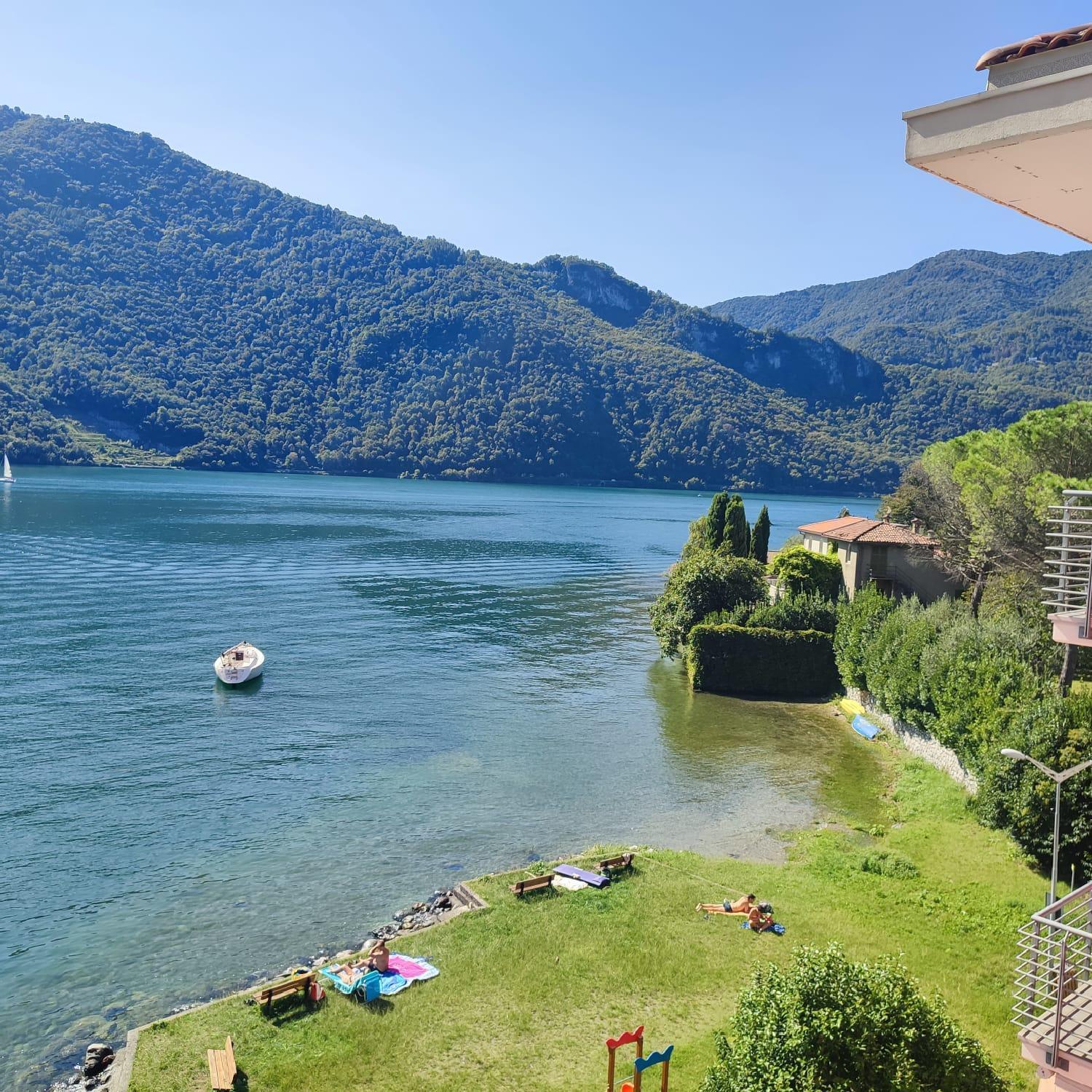 Lake Como Casa La Rosa Abbadia Lariana Kültér fotó