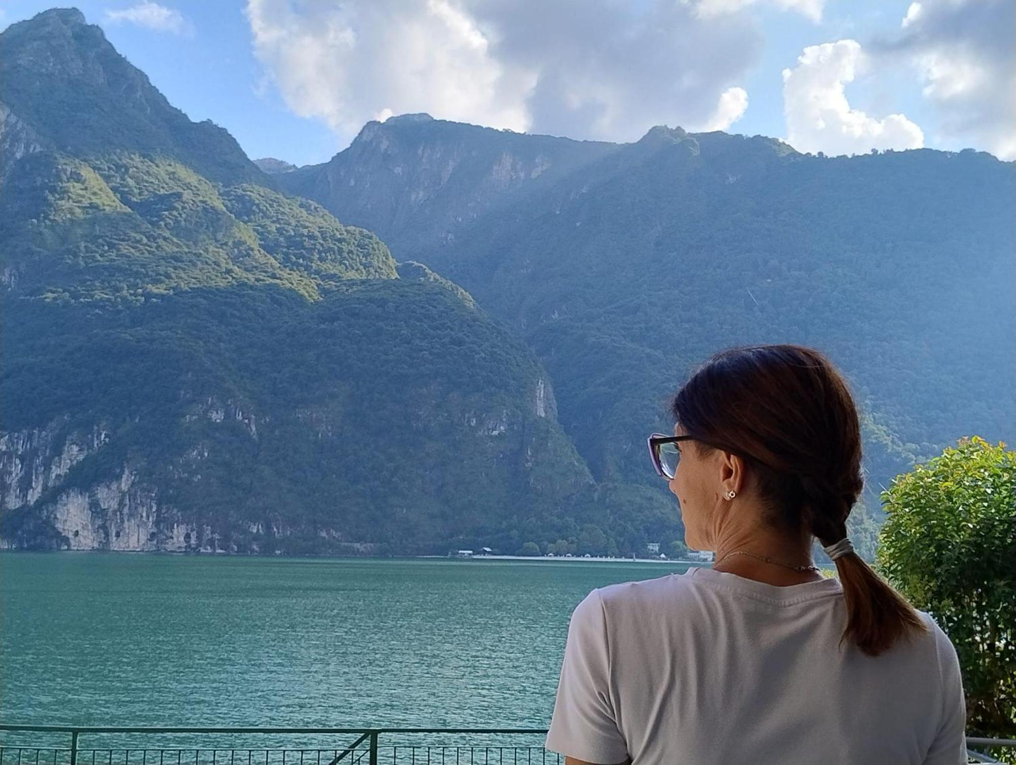 Lake Como Casa La Rosa Abbadia Lariana Kültér fotó
