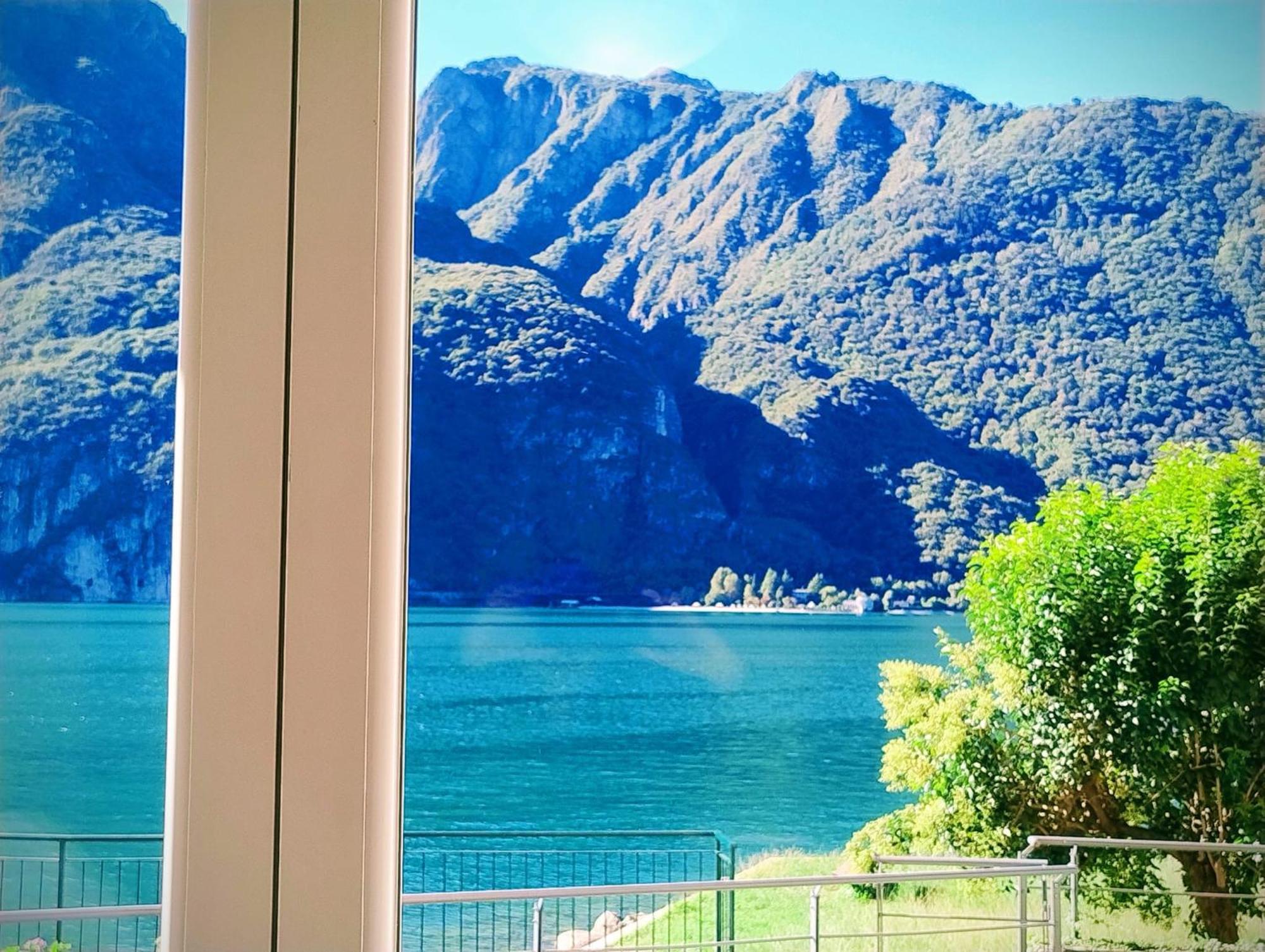 Lake Como Casa La Rosa Abbadia Lariana Kültér fotó