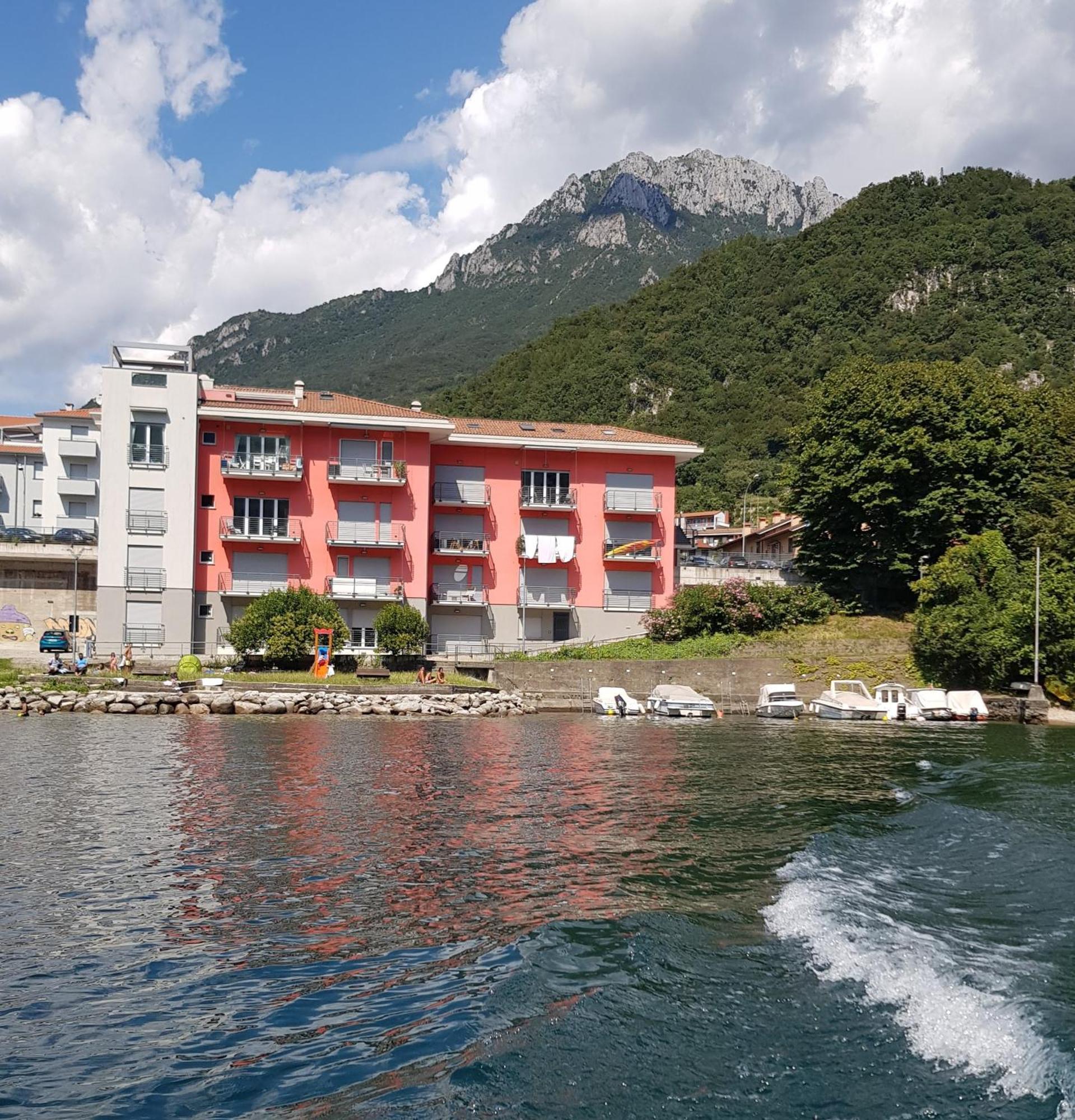 Lake Como Casa La Rosa Abbadia Lariana Kültér fotó