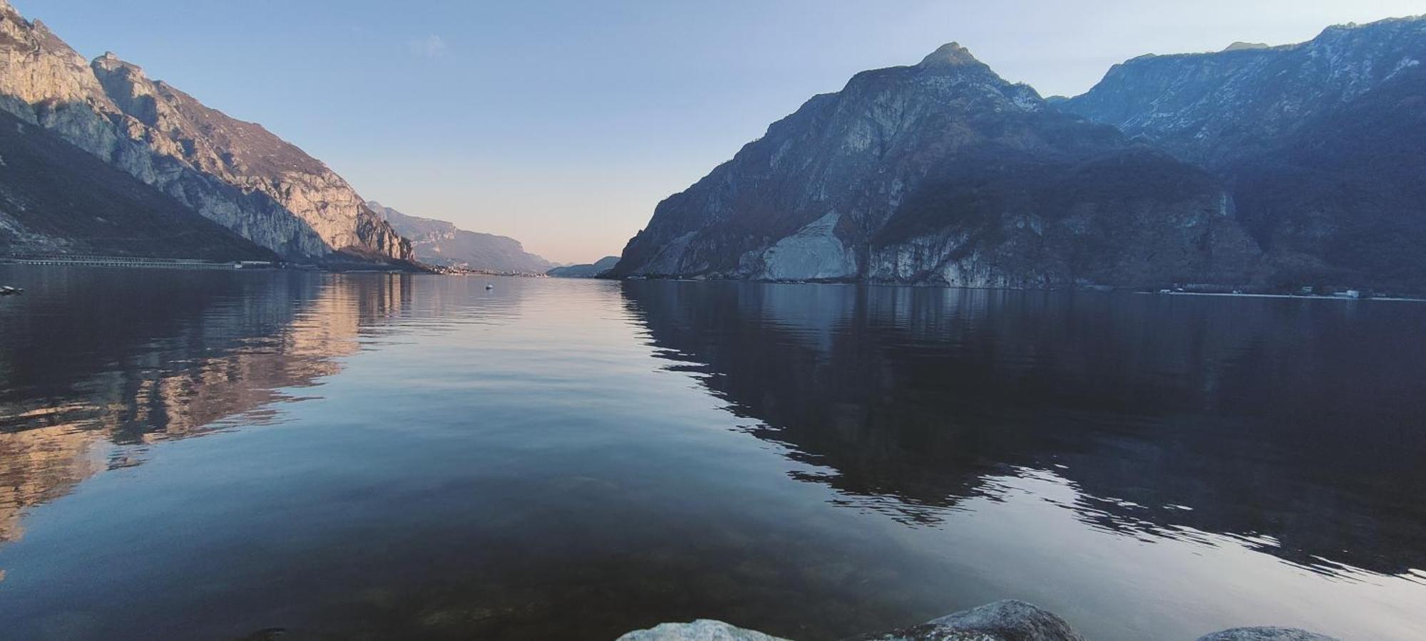 Lake Como Casa La Rosa Abbadia Lariana Kültér fotó